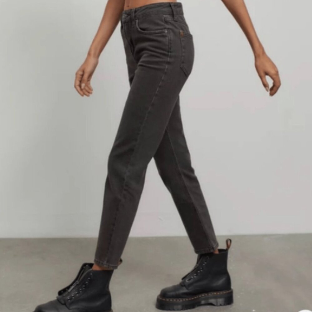 BDG Urban Outfitters Straight Kick Jeans | Size 28 | Charcoal Gray High Waist